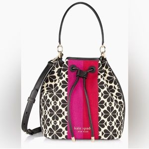 KATE SPADE Spade Flower Jacquard Crossbody Bag $140.00